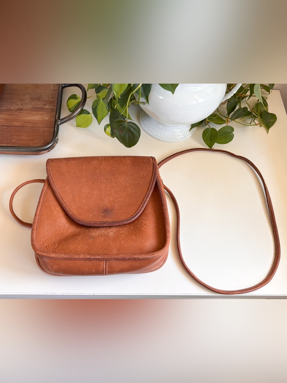 Vintage Coach Lindsay Crossbody Purse